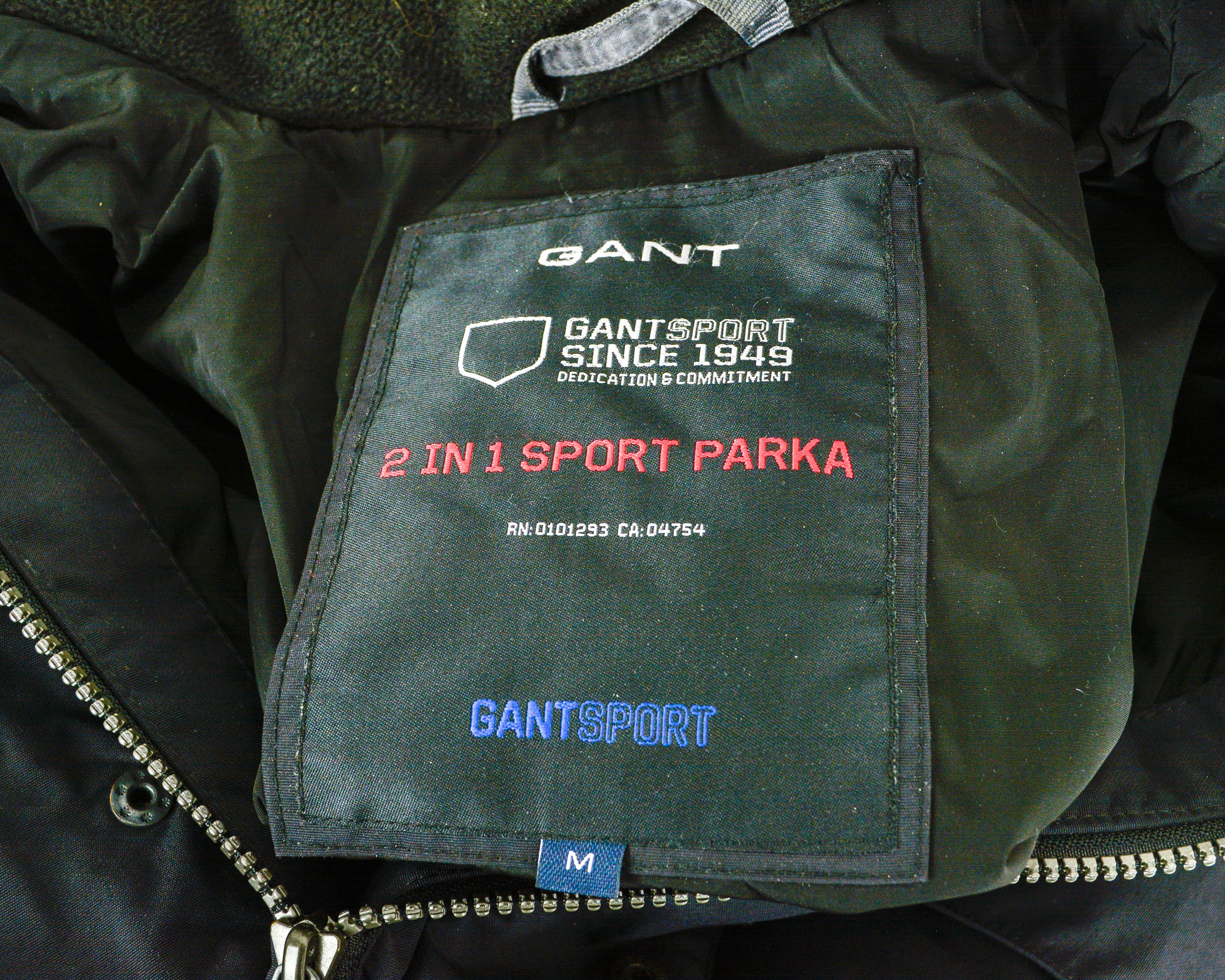Gant Sport Parka 2in1 Jacket M Fleece Coat Outdoor Hooded Zip Size US M / EU 48-50 / 2 - 4 Thumbnail