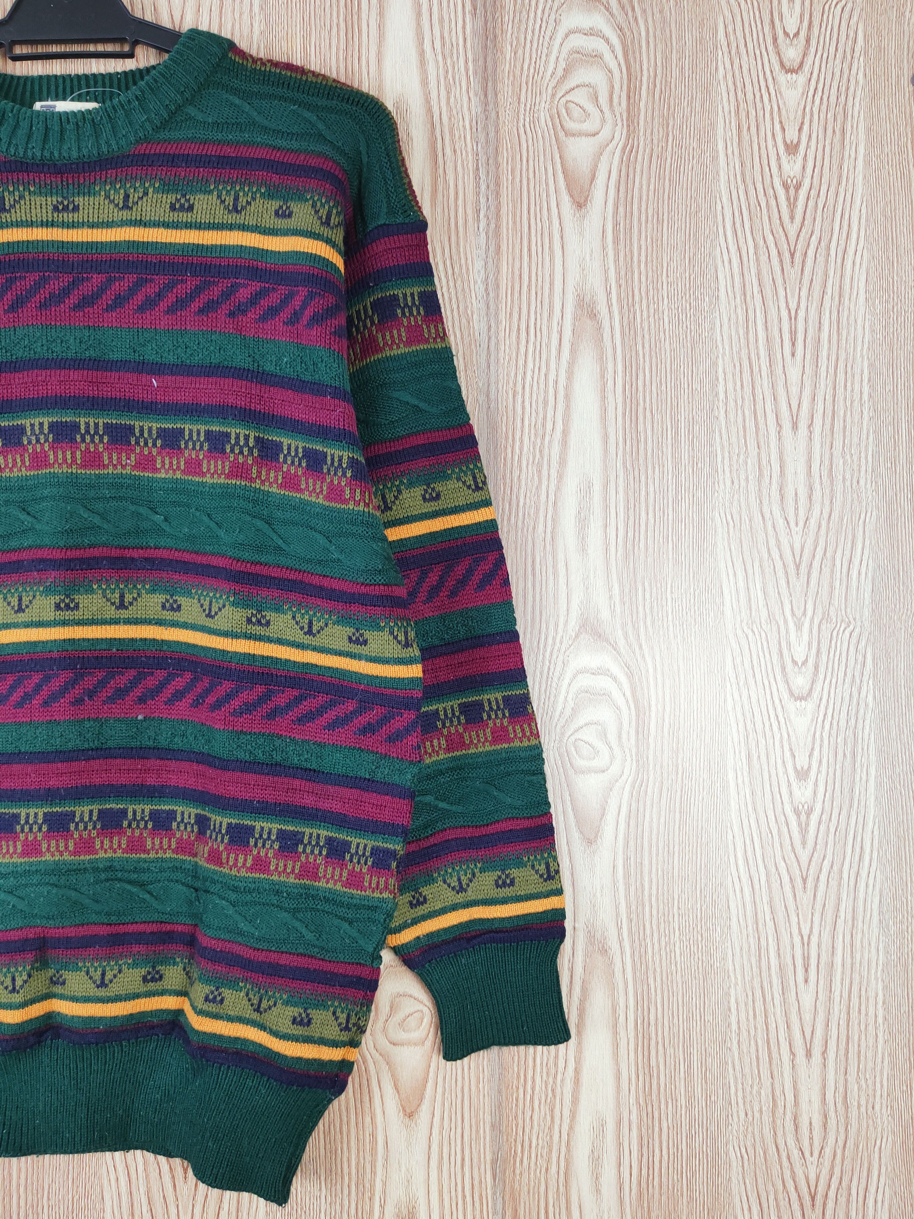 Homespun Knitwear Oui Malo Green Knitwear Sweatshirts #W669 Size US M / EU 48-50 / 2 - 5 Thumbnail