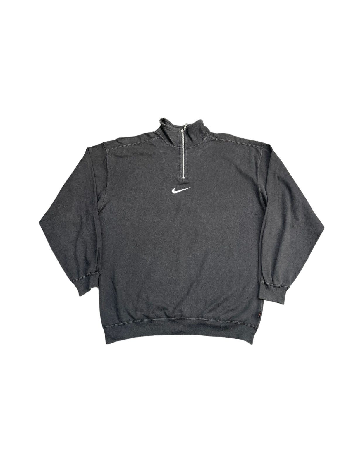 Nike Vintage Nike Center Swoosh Crewneck Size US L / EU 52-54 / 3 - 1 Thumbnail