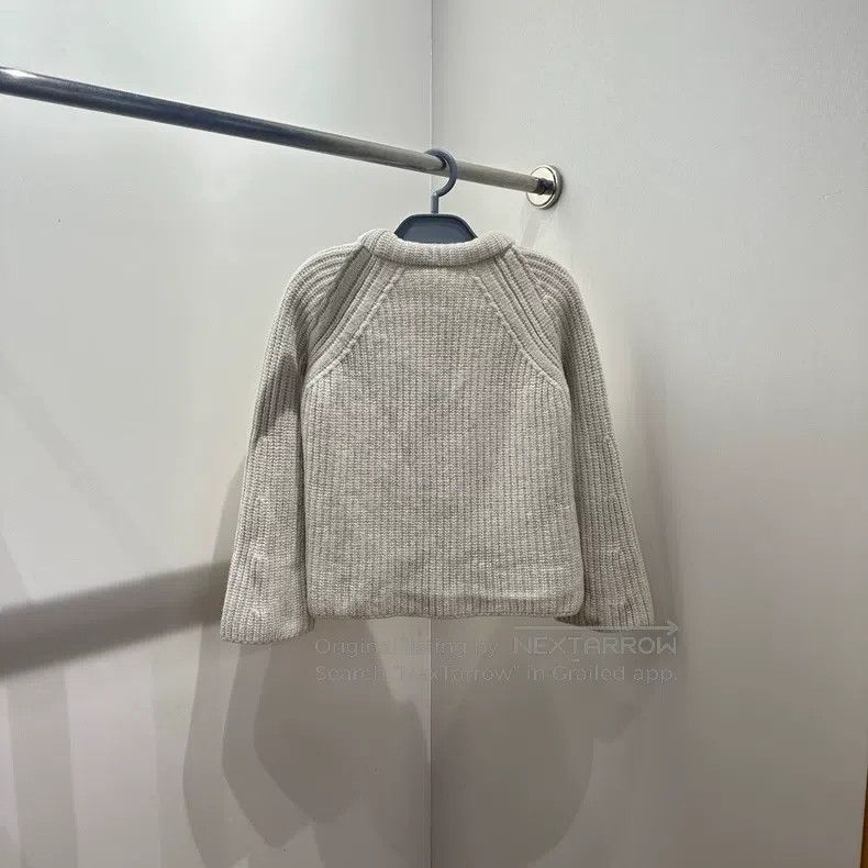 Hermes Hermes Beige chunky knit sweater Size XS / US 0-2 / IT 36-38 - 2 Thumbnail