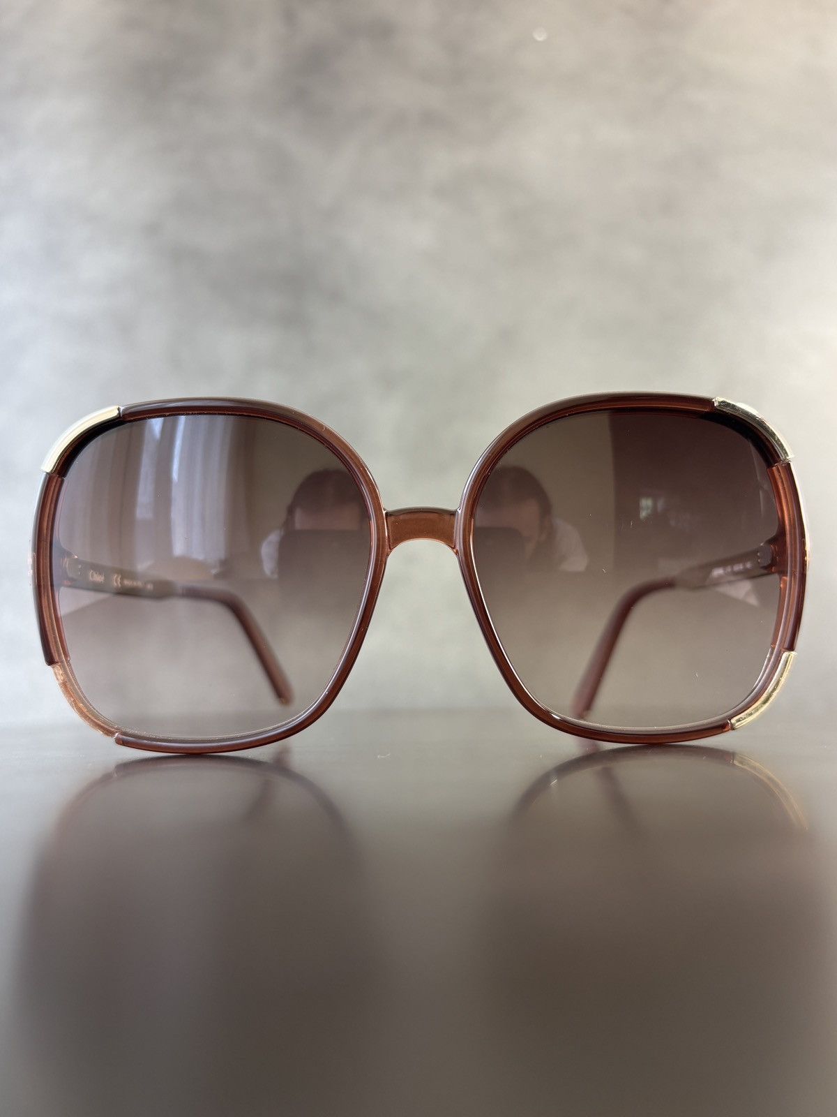 Chloe 2000s Chloe Sunglasses CE719S Ted Lapidus Oversize Square Size ONE SIZE - 6 Thumbnail
