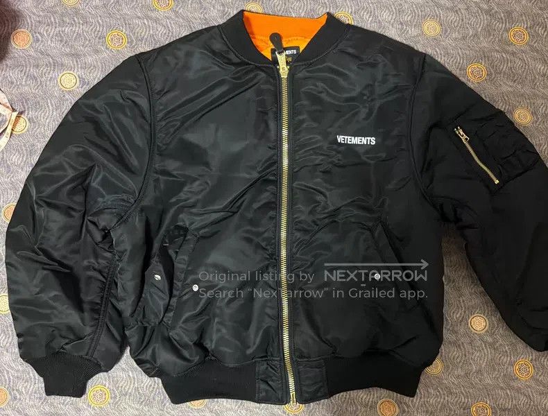 Vetements VETEMENTS Two-Way Wear Cotton Jacket Size US S / EU 44-46 / 1 - 1 Thumbnail