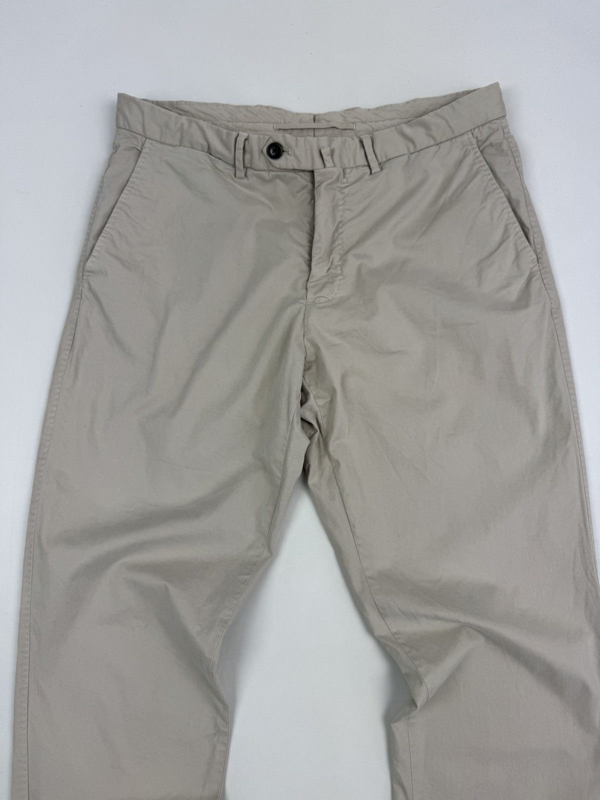Suitsupply Suitsupply Classic Beige Chino Pants Size US 34 / EU 50 - 6 Thumbnail