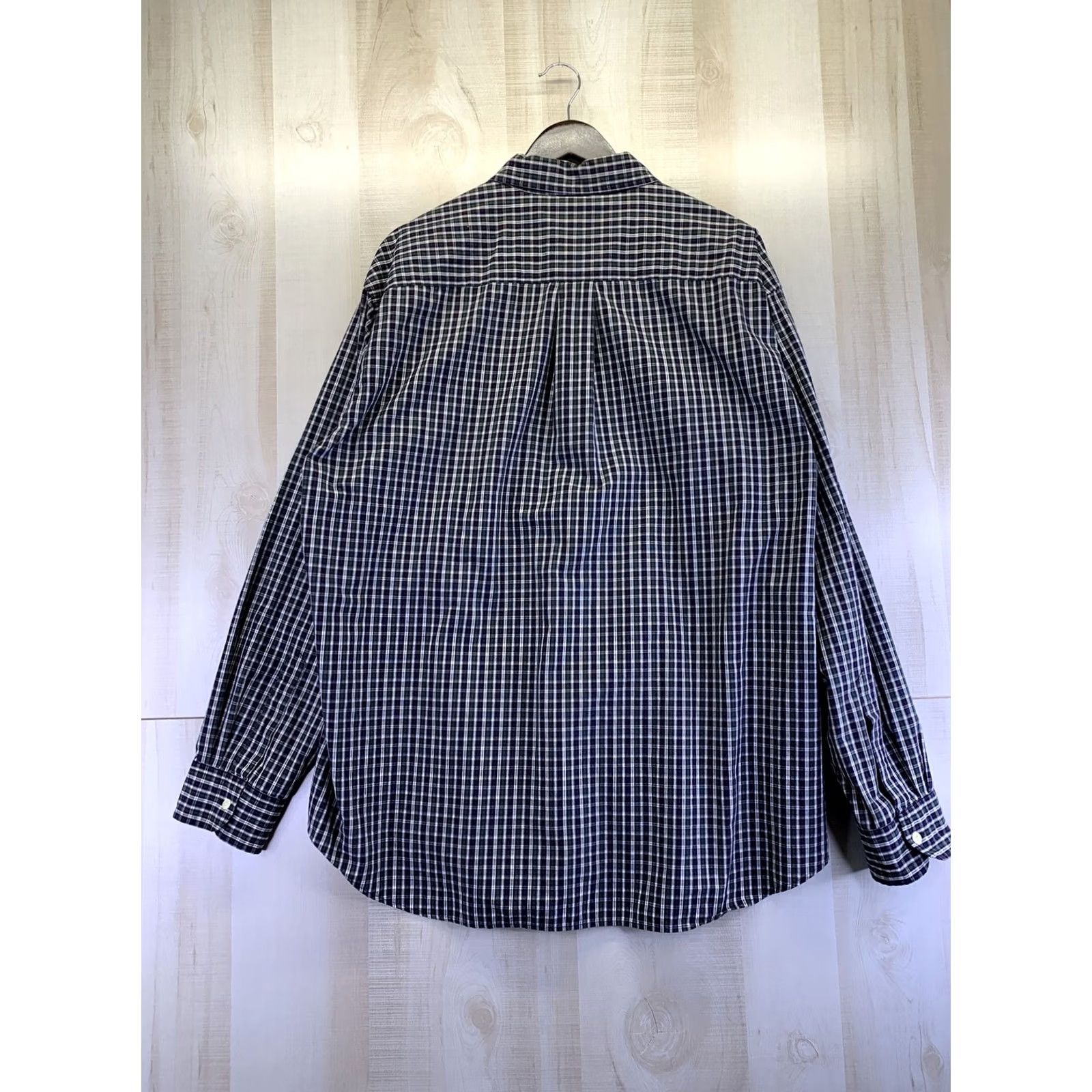 J.Crew J.CREW Button-Down Plaid Shirt Mens Cotton Long Sleeve XL Green/Blue Casual, Workwear, Classic, American Size US XL / EU 56 / 4 - 5 Thumbnail