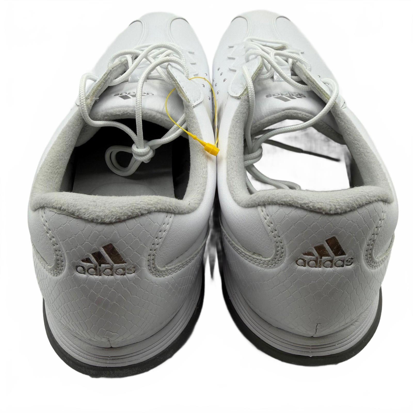 Adidas Adidas W Adipure DC White Waterproof Golf Shoes Cleats Size ONE SIZE - 3 Thumbnail