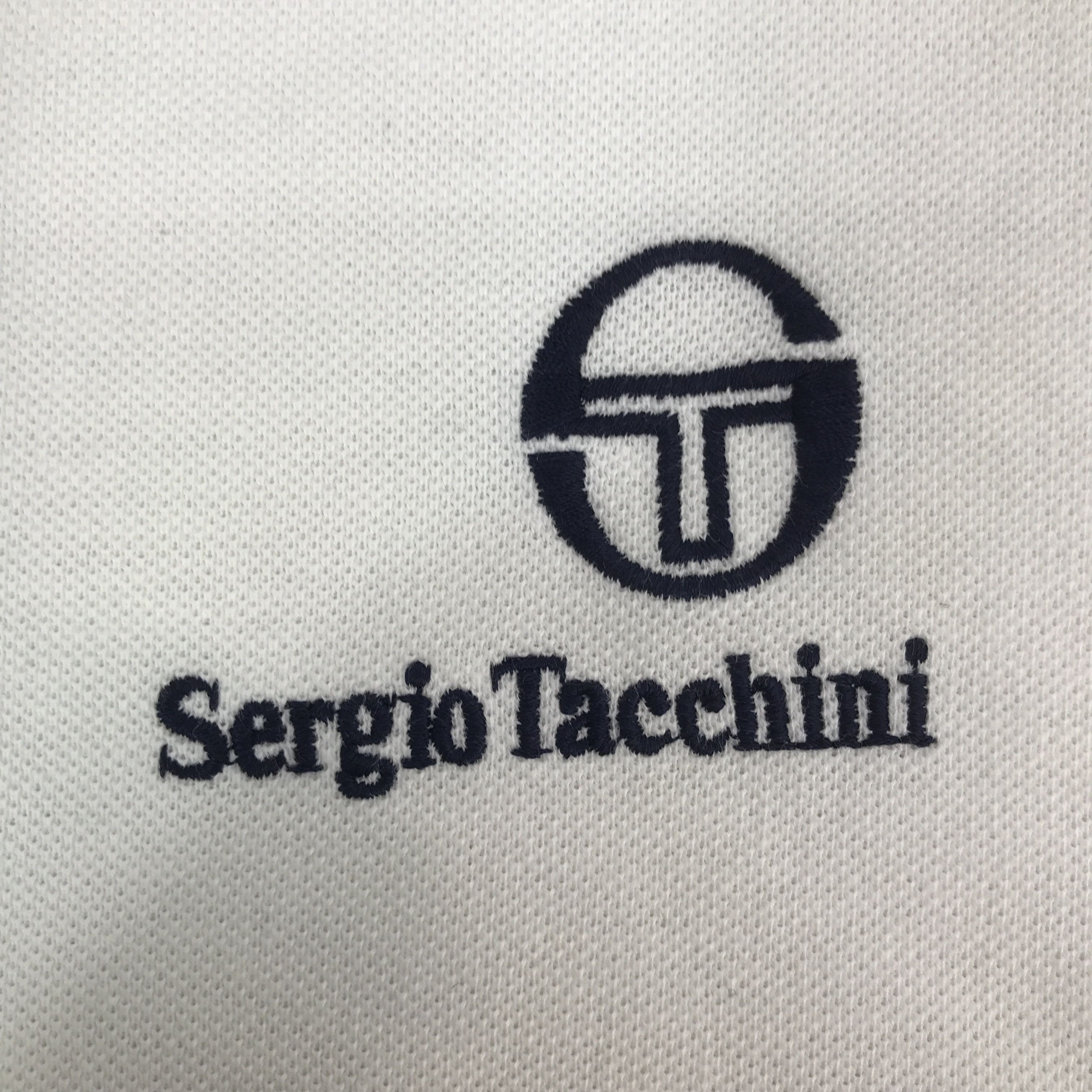 Sergio Tacchini Vintage Sergio Tacchini Polo design Shirt Size US L / EU 52-54 / 3 - 8 Thumbnail