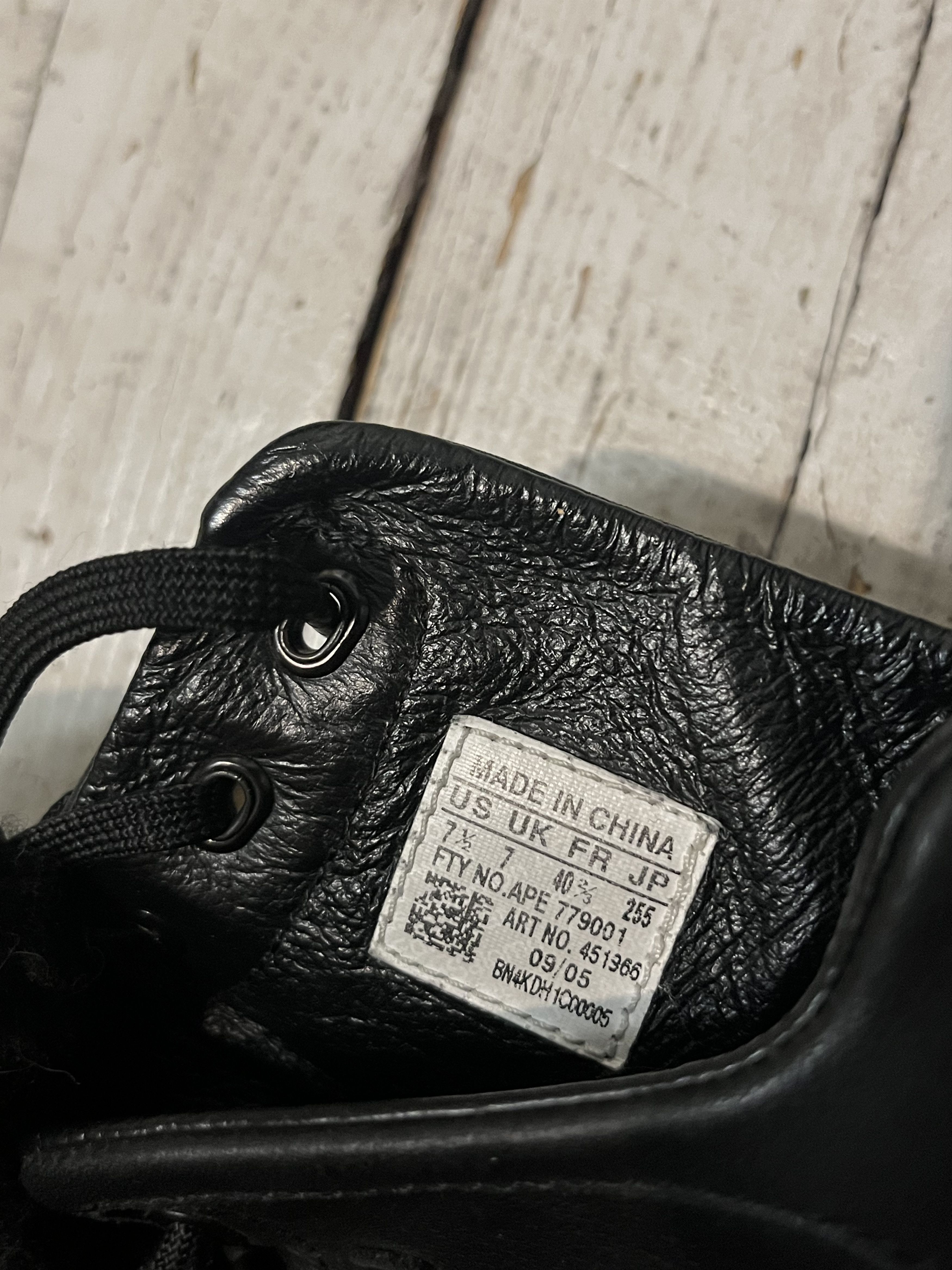 Japanese Brand × Y-3 × Yohji Yamamoto Archive Vintage Yohji Yamamoto Y-3 GR.1P High in Black Size US 7.5 / EU 40-41 - 11 Thumbnail