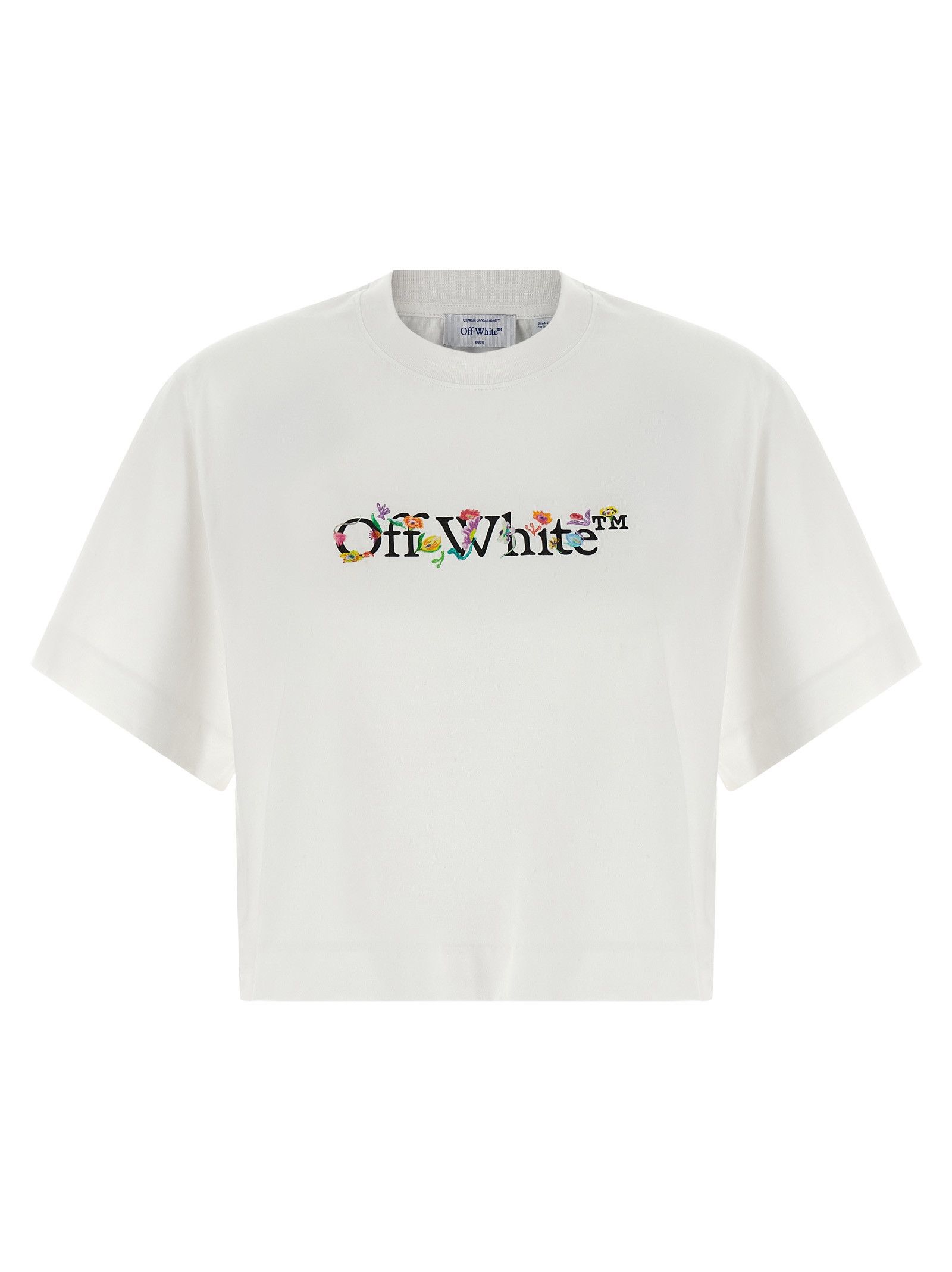Off-White 'Bookish Glowing Flower' T-Shirt Size XS / US 0-2 / IT 36-38 - 1 Thumbnail