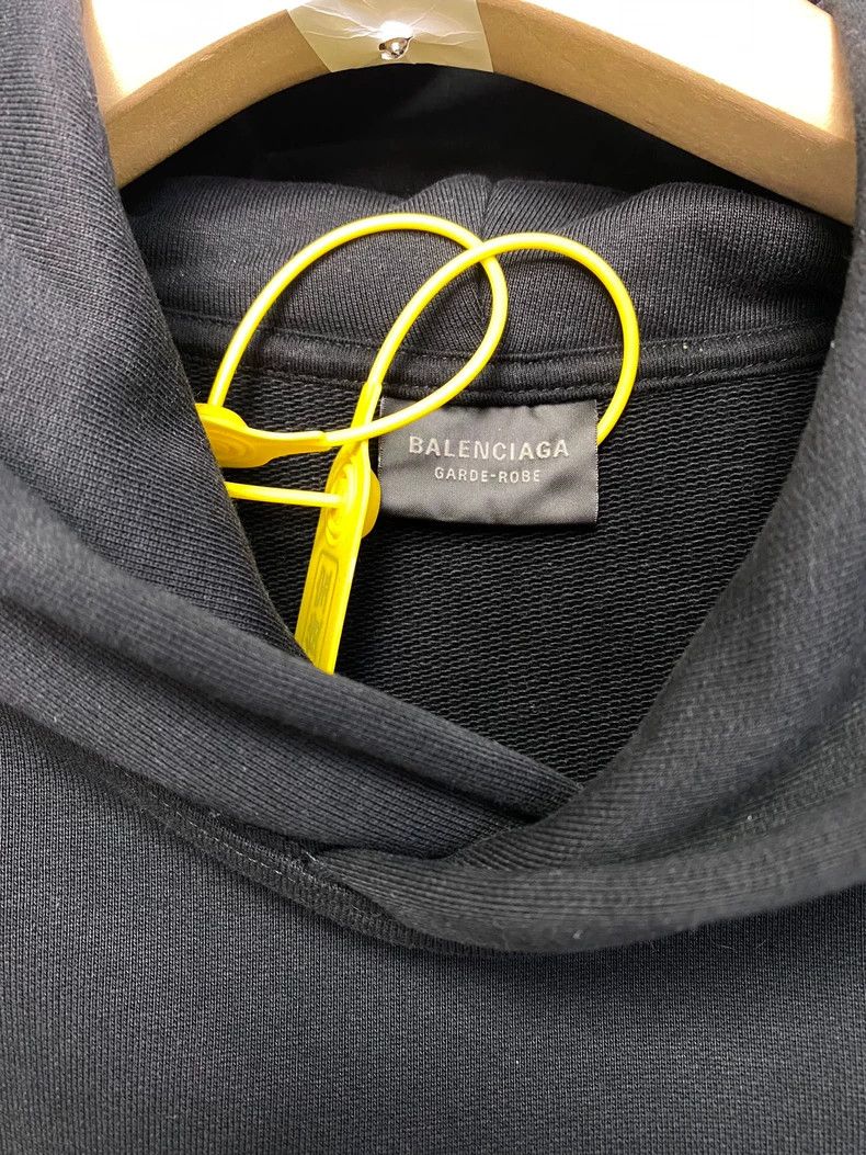 Balenciaga Balenciaga Eco-Friendly Logo 23 Autumn/Winter Hoodie Size US XS / EU 42 / 0 - 3 Thumbnail