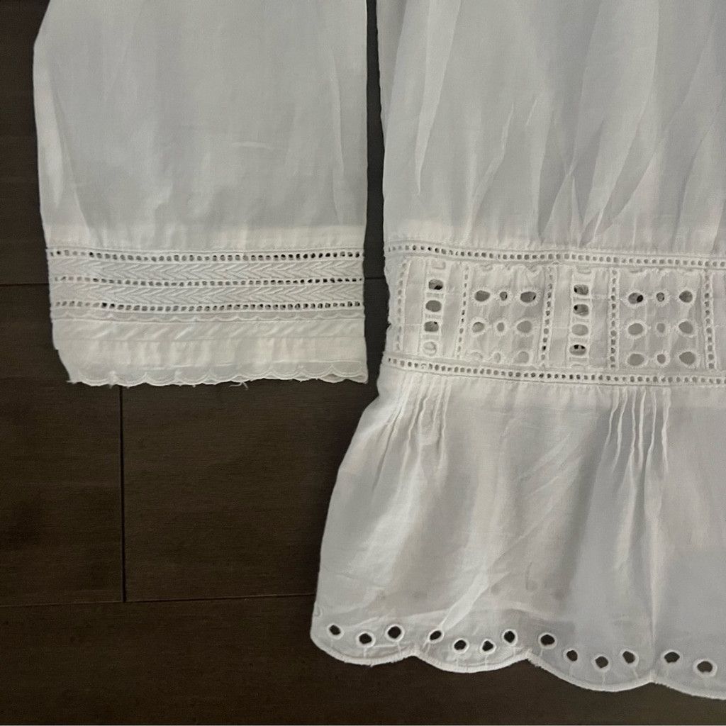 J.Crew J. Crew eyelet blouse size 4 Size S / US 4 / IT 40 - 2 Thumbnail