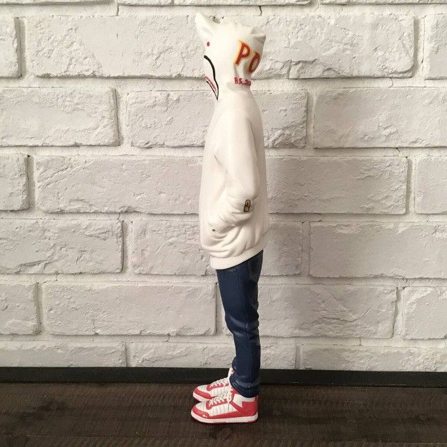 Bape × Nigo 2009 BAPE Teriyaki Alien Shark Hoodie Figure APE NIGO Size ONE SIZE - 4 Thumbnail