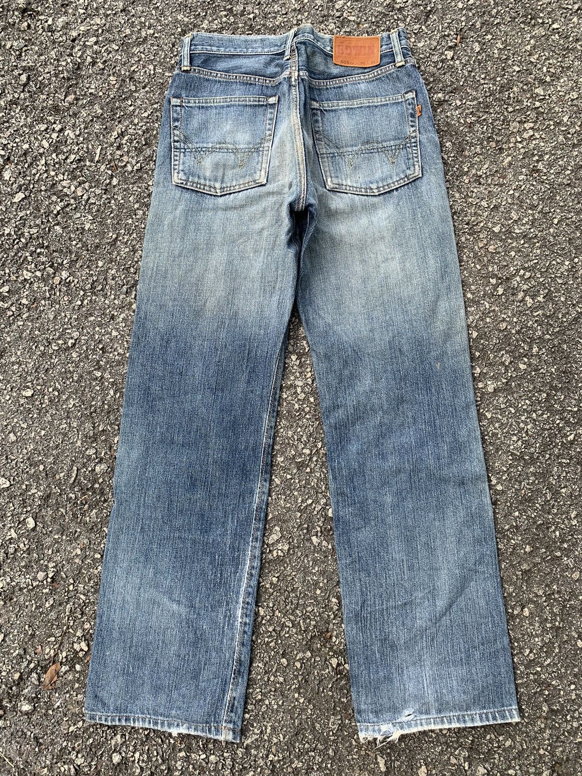 Edwin × If Six Was Nine × Kapital Vintage Edwin 505ZX Redline Selvedge distressed denim Size US 30 / EU 46 - 2 Thumbnail