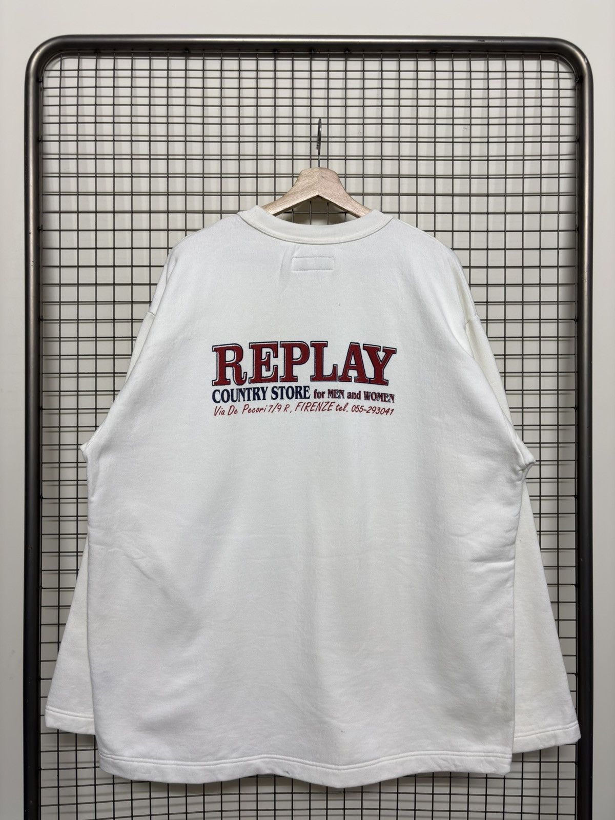 Replay × Vintage Replay Country Store Sweatshirt Size US XL / EU 56 / 4 - 3 Thumbnail