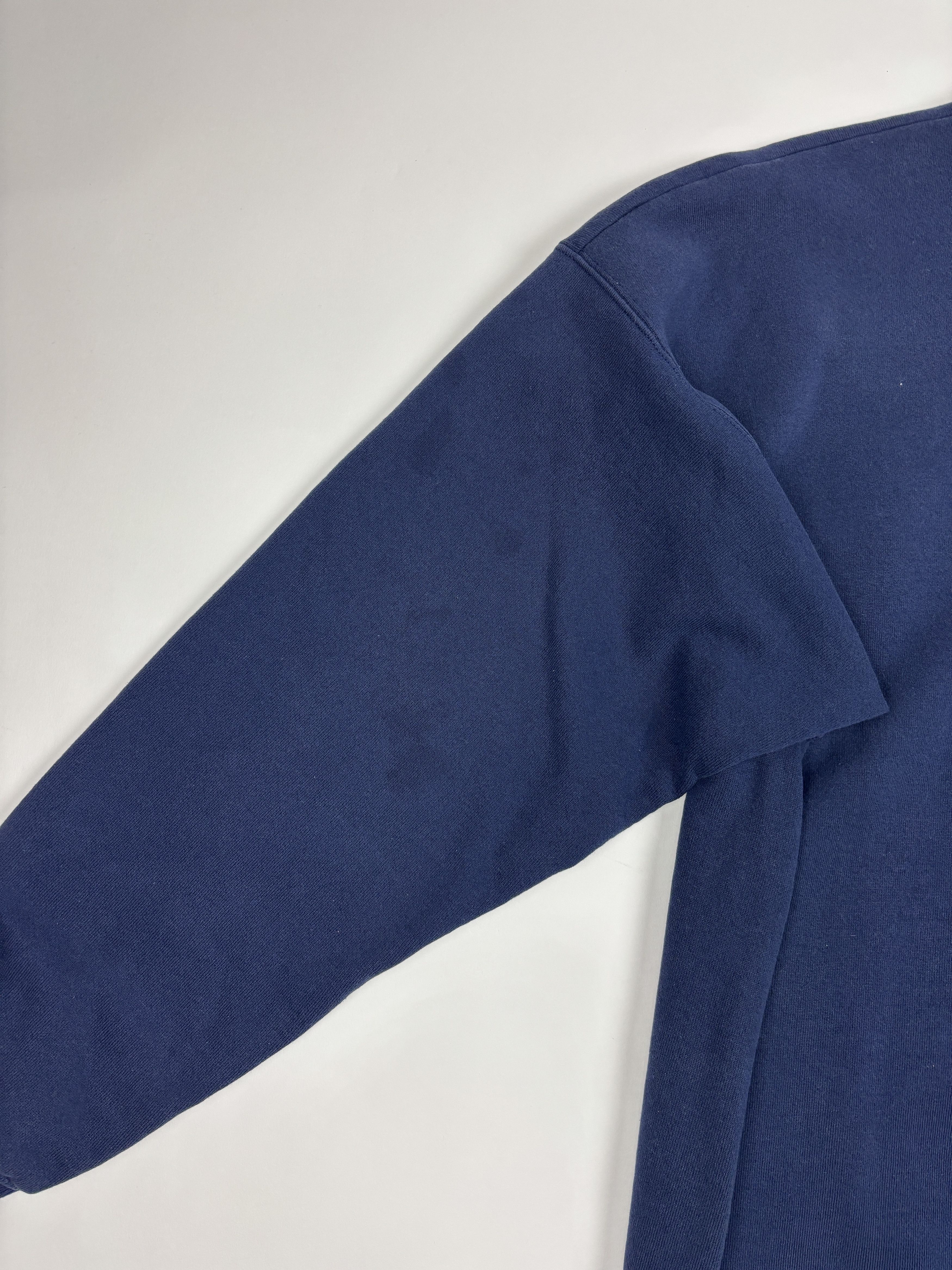 Disney Vintage Navy Donald Duck DIsney Hanes Heavyweight Crewneck Size US XL / EU 56 / 4 - 4 Thumbnail