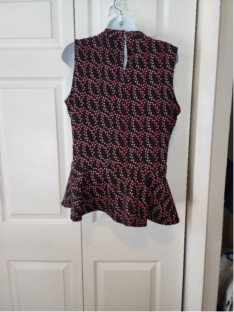 Banana Republic Banana Republic Black Sleevless Blouse Size L / US 10 / IT 46 - 6 Thumbnail
