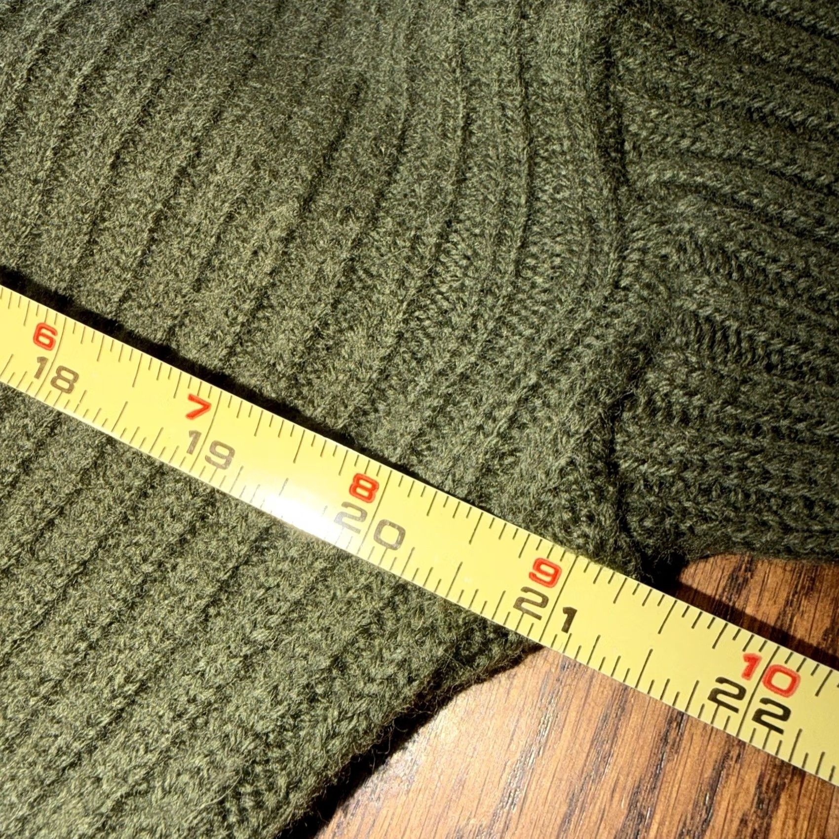 Commando DSCP Commando Sweater Mens Size 40 Green Wool Military Valor Collection Regular Fit Crew Neck Long Sleeve Vintage Size US L / EU 52-54 / 3 - 8 Thumbnail