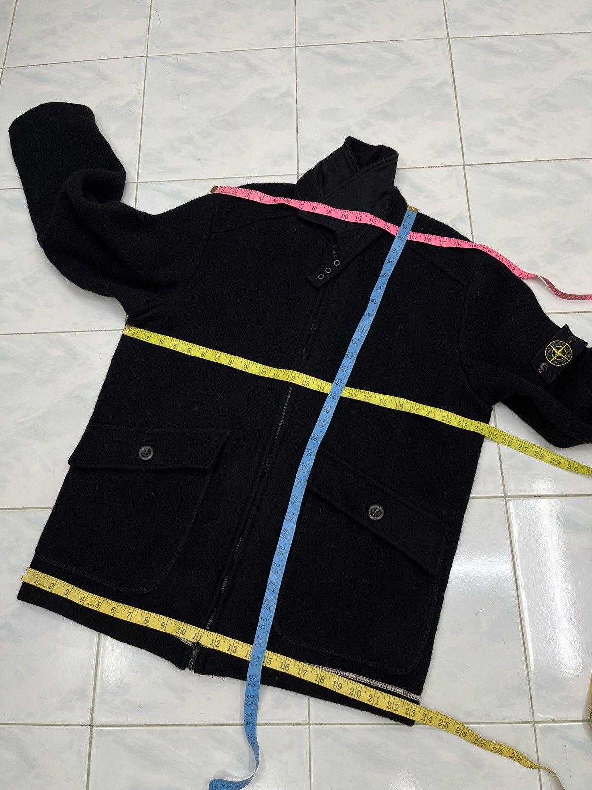 Stone Island 🔥🔥🔥STEALS STONE ISLAND AW2003 WOOL JACKET Size US L / EU 52-54 / 3 - 23 Thumbnail