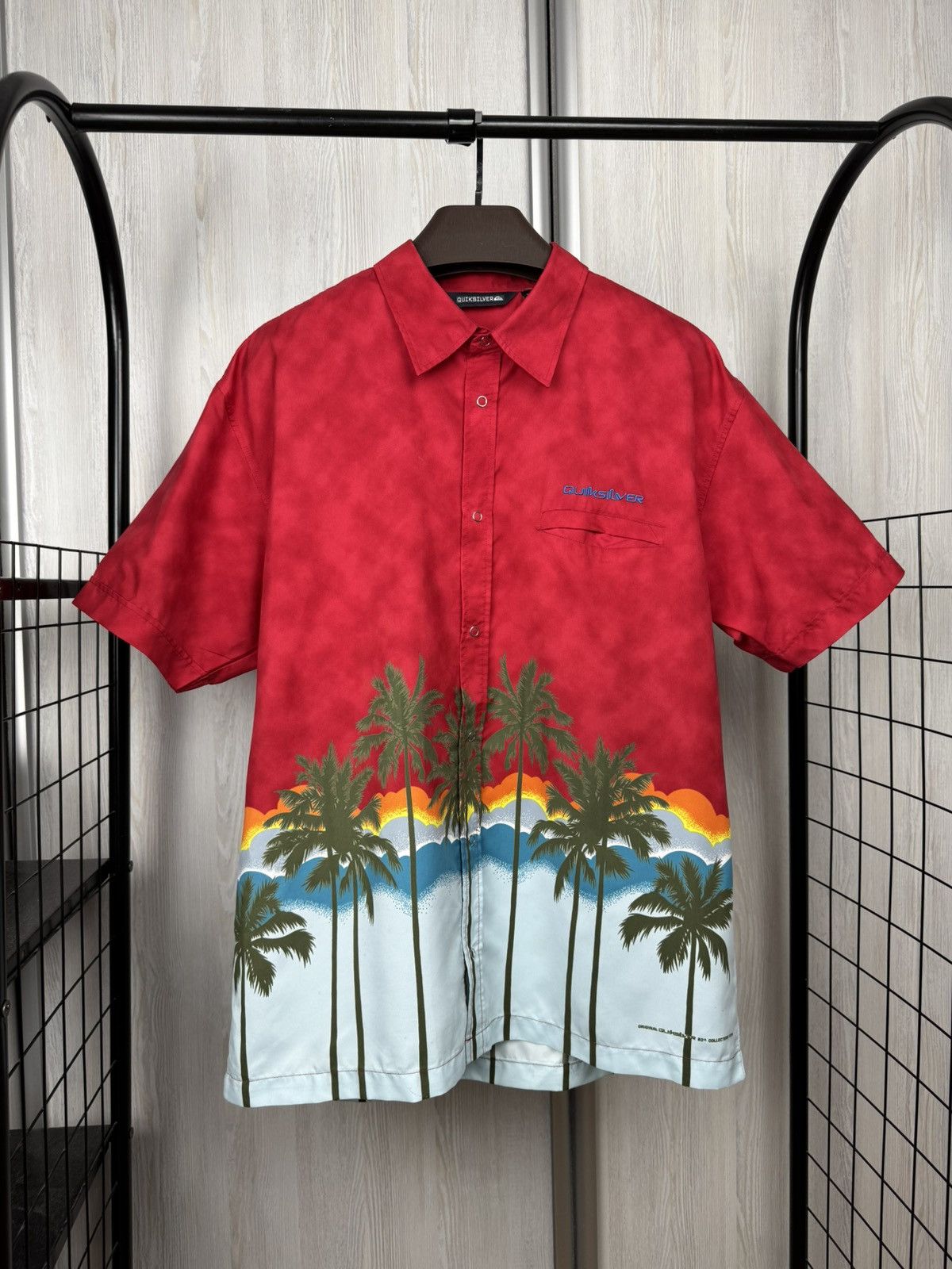 Quiksilver Quiksilver Vintage Hawaiian Shirt Short Sleeve Men’s Size XL Size US XL / EU 56 / 4 - 1 Thumbnail