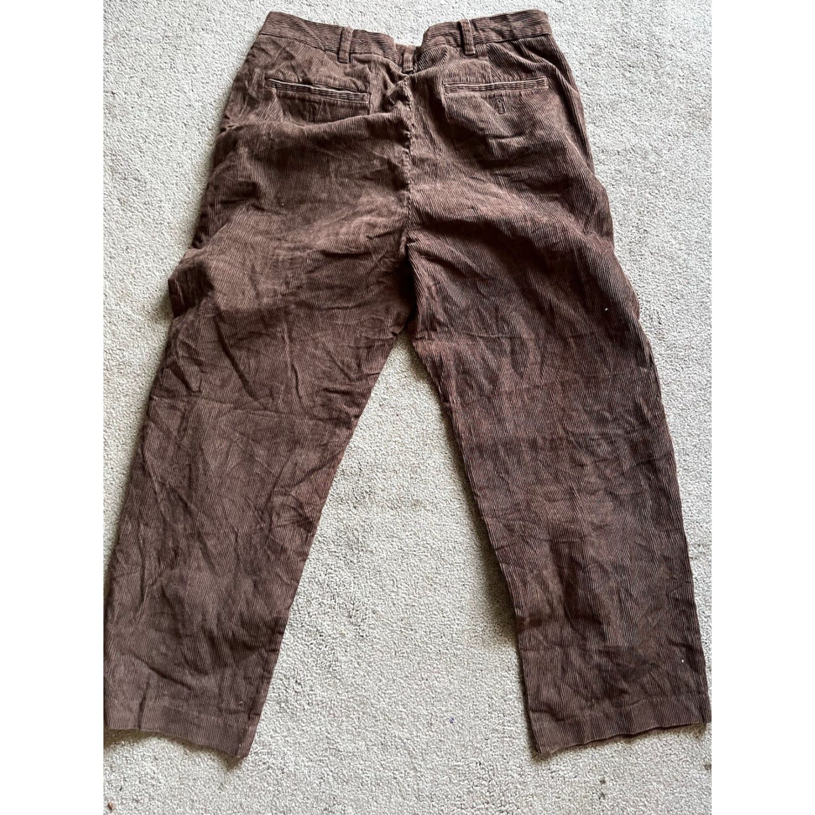 Eddie Bauer Eddie Bauer Corduroy Pants Mens Size 38x29 Classic Fit Brown Flat Front Pockets Size US 38 / EU 54 - 3 Thumbnail