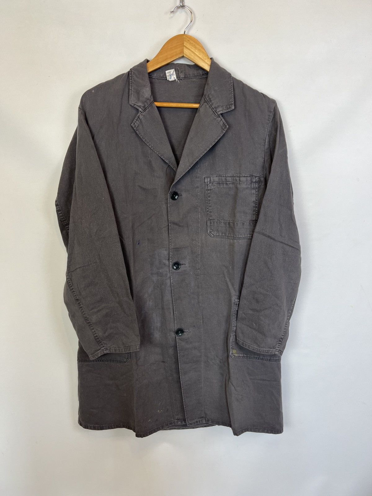 Other Vintage French Germany Workwear Sanfor Faded Chore Jacket Size US M / EU 48-50 / 2 - 1 Thumbnail