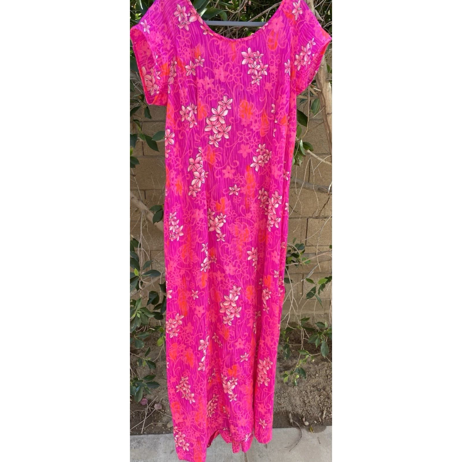 Vintage VINTAGE Paradise Hawaii Made In Honolulu Hawaiian Dress Pink Aloha Hawaii XXXL Size XXL / US 16-18 / IT 52-54 - 4 Thumbnail