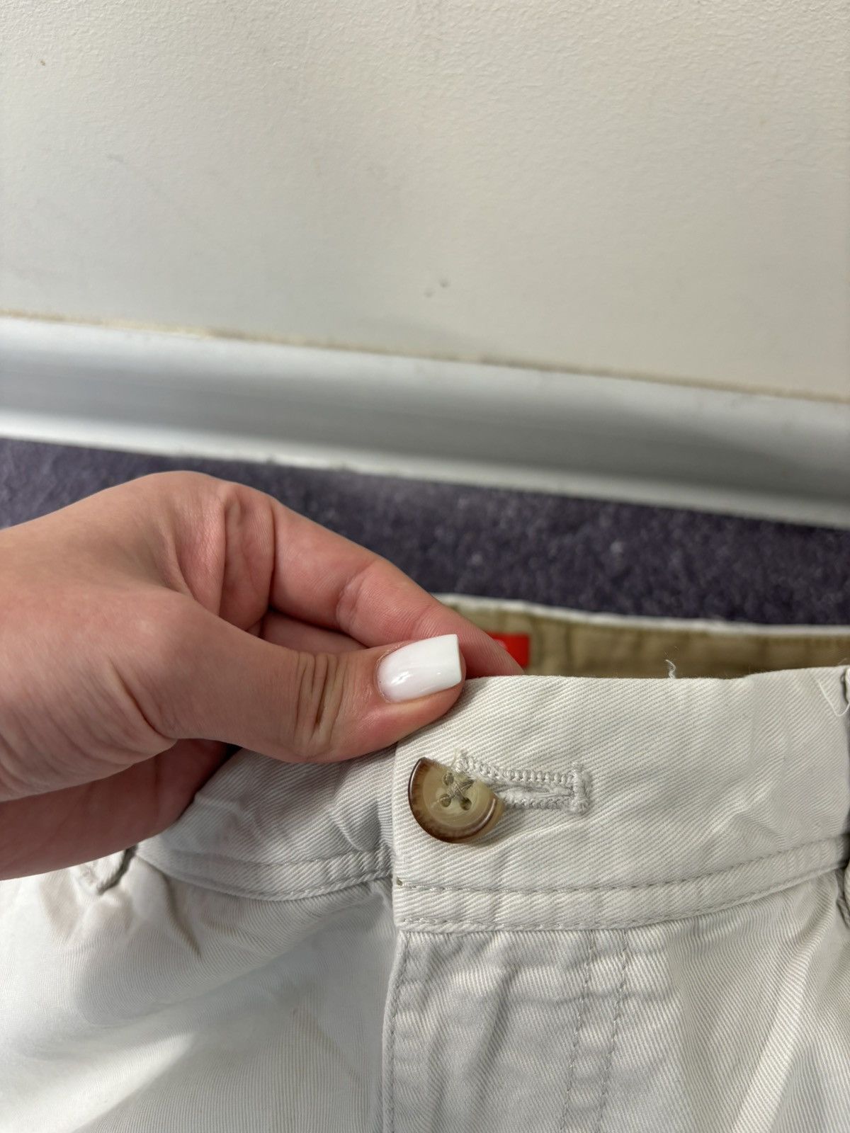 Izod Vintage IZOD 2000s Y2K Hype Utility Military Cargo Shorts Size US 32 / EU 48 - 10 Thumbnail