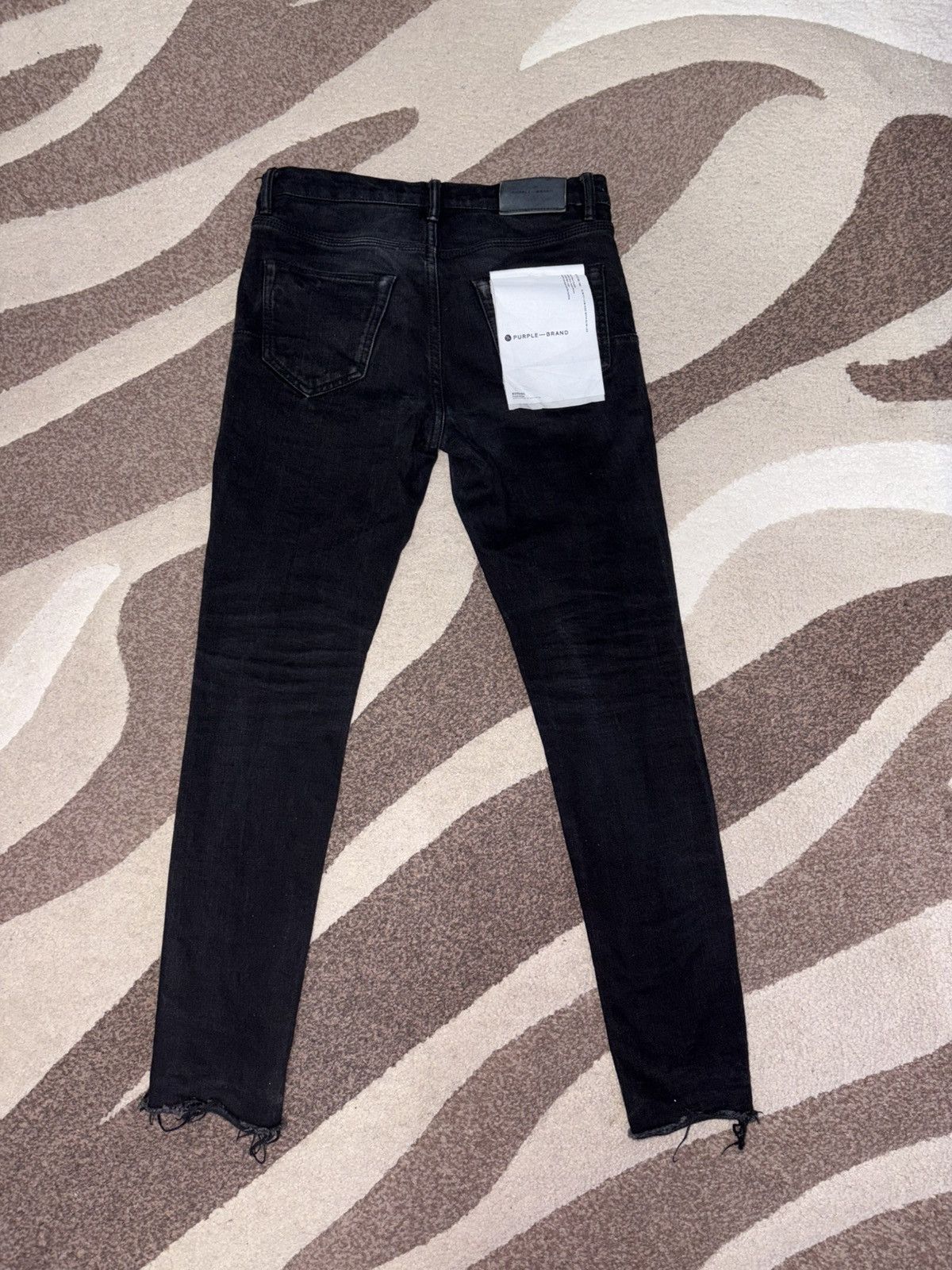 Purple Brand Purple Jeans P001 black Size US 29 - 2 Thumbnail