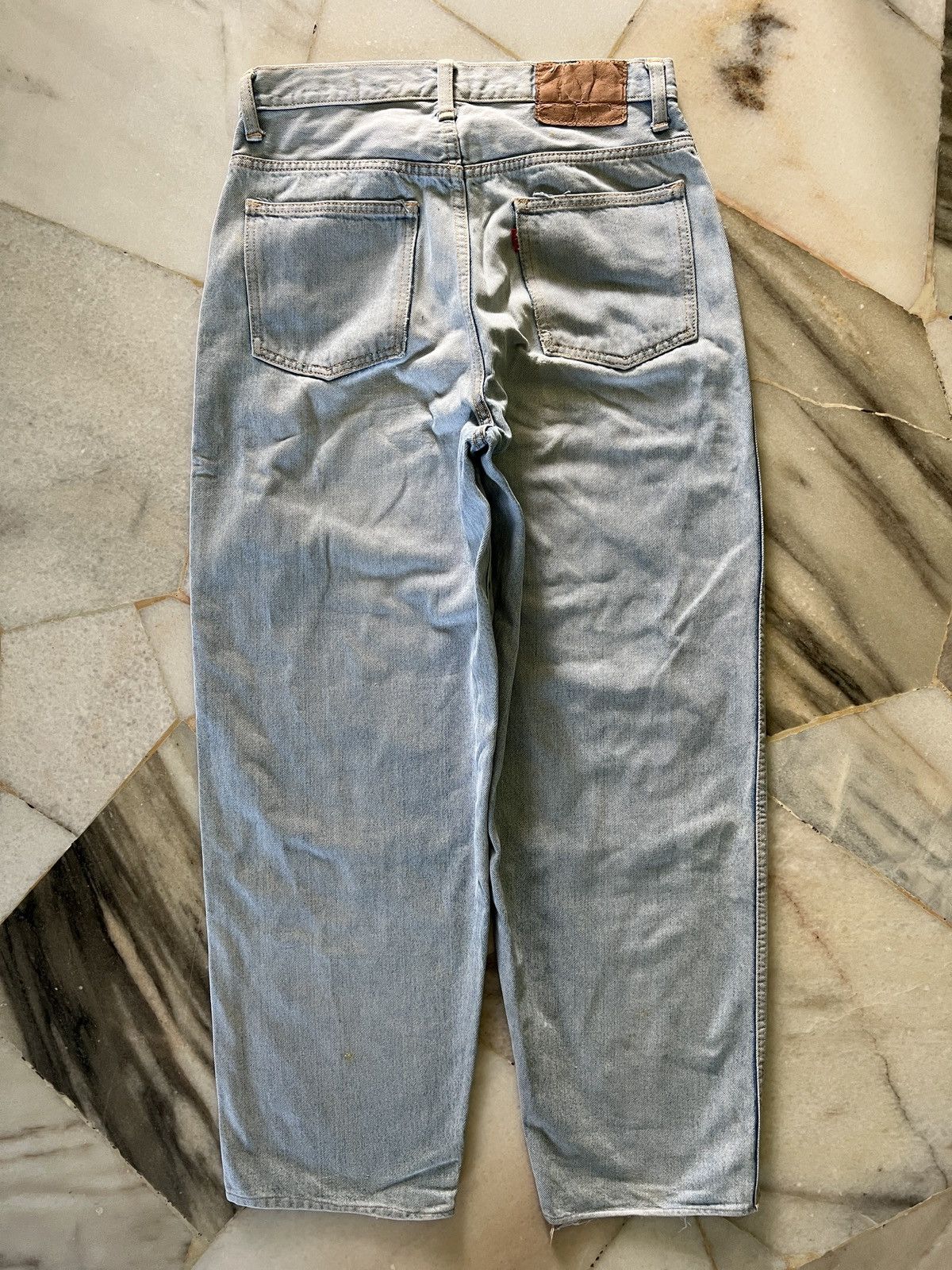 Edwin × Vintage RARE VINTAGE 70's EDWIN BAGGY JEANS Size US 31 - 1 Thumbnail