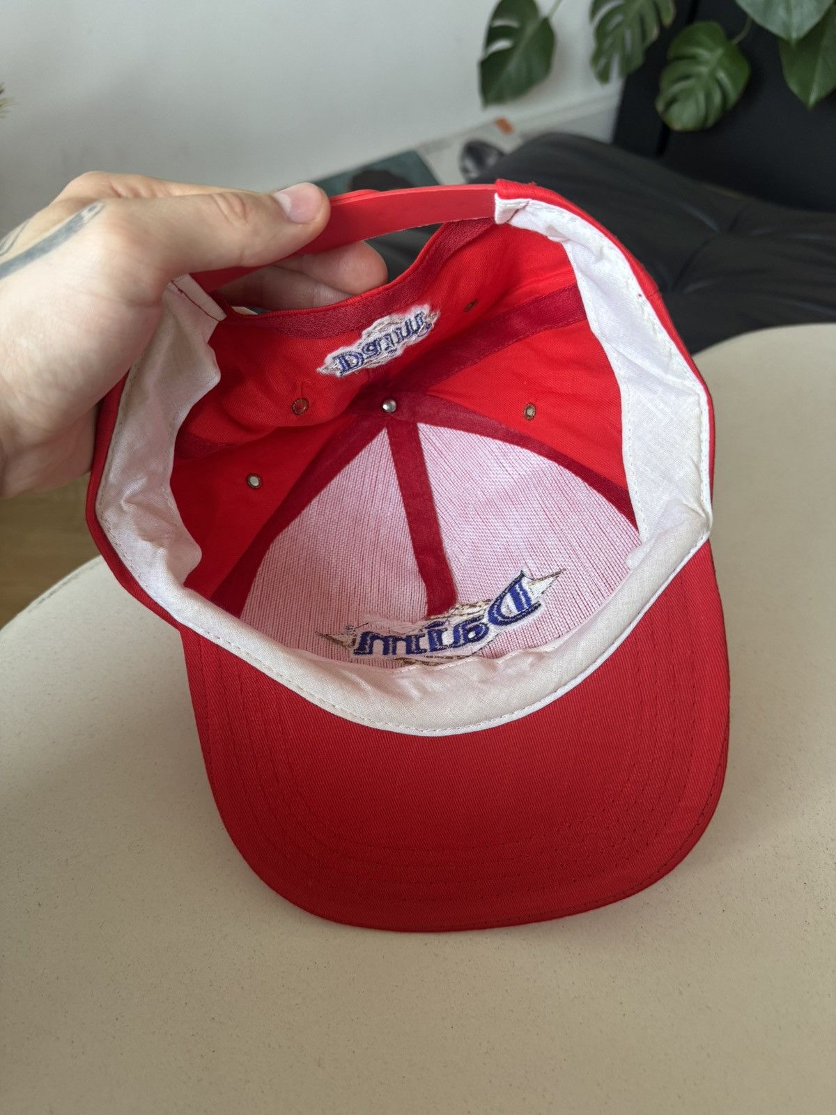 Vintage Daim x Amg Mercedes Vintage 90s One Size Hat Cap Chocolate Size ONE SIZE - 4 Thumbnail