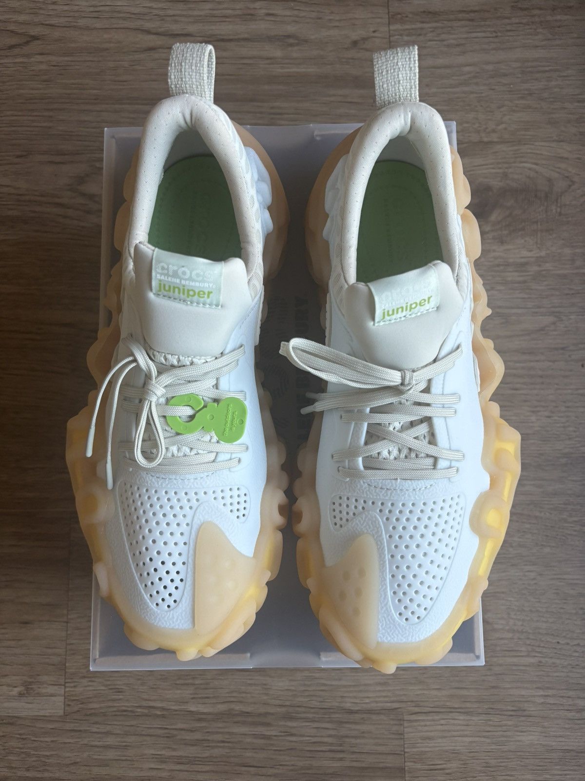 Crocs × Salehe Bembury Salehebembury x Juniper Tahini Crocs Size US 11 / EU 44 - 3 Thumbnail