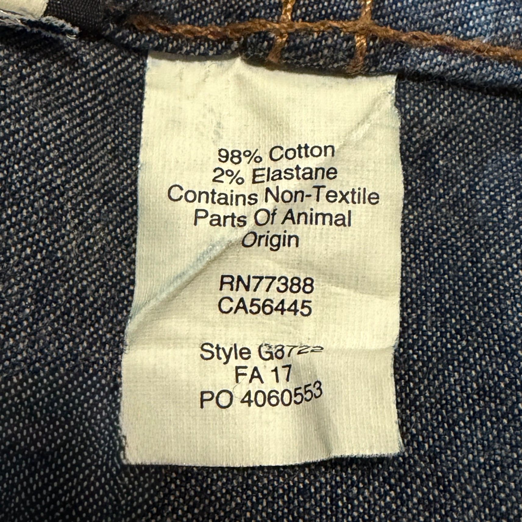 Madewell Rivet & Thread Madewell Crop Jean Womens 24 Blue High Rise Wide Leg Zip Fly USA Jur... Size 42" / US 20 - 5 Thumbnail
