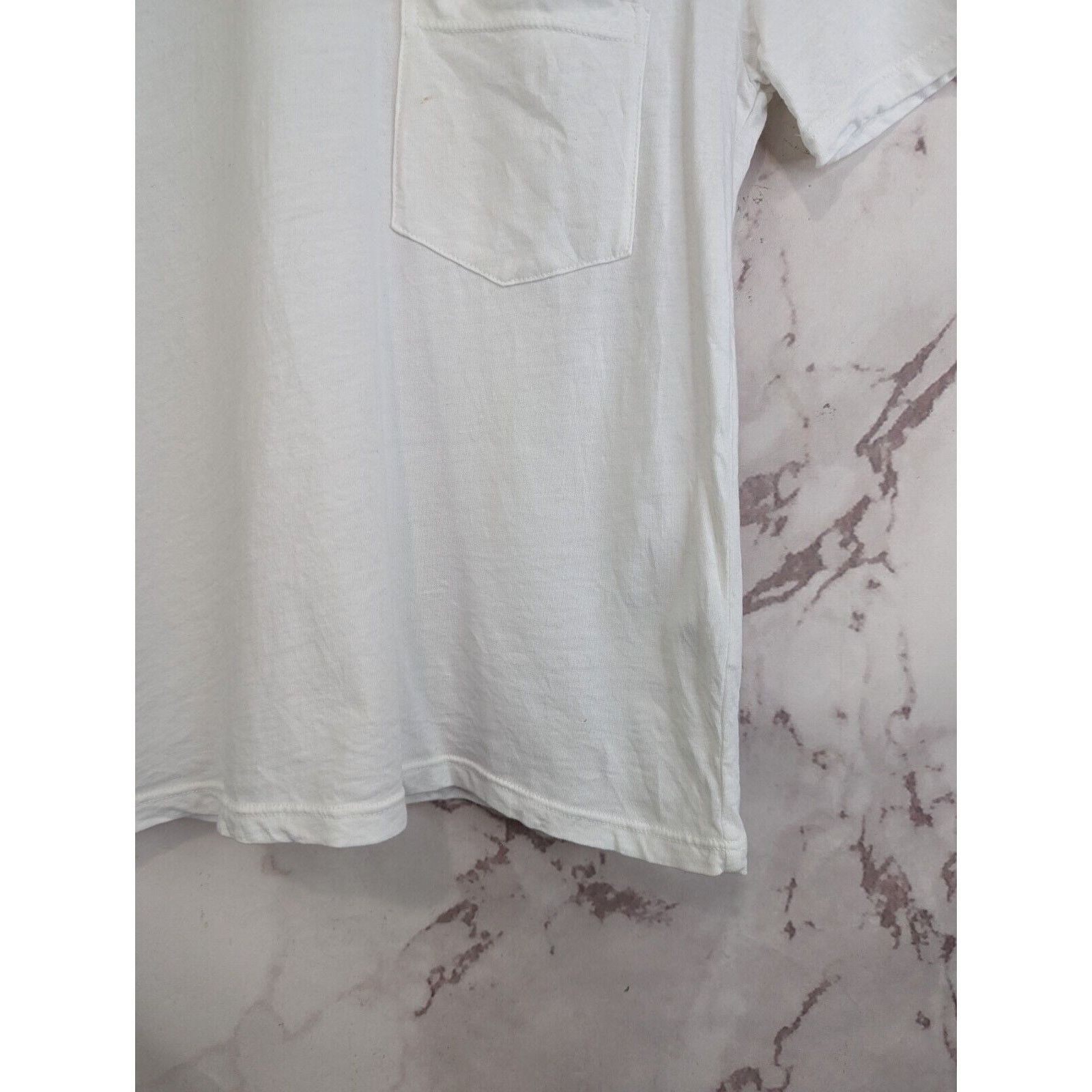 Everlane Everlane T Shirt Women XXS 2XS White Crew Box Cut Tee Cotton Size XXS / US 00 / IT 34 - 4 Thumbnail