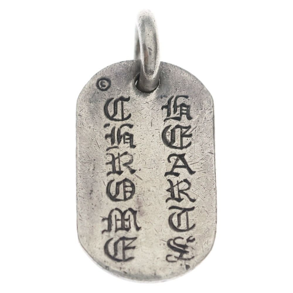 Chrome Hearts Chrome Hearts Raised Dog Tag Necklace NYC Silver Size ONE SIZE - 2 Thumbnail