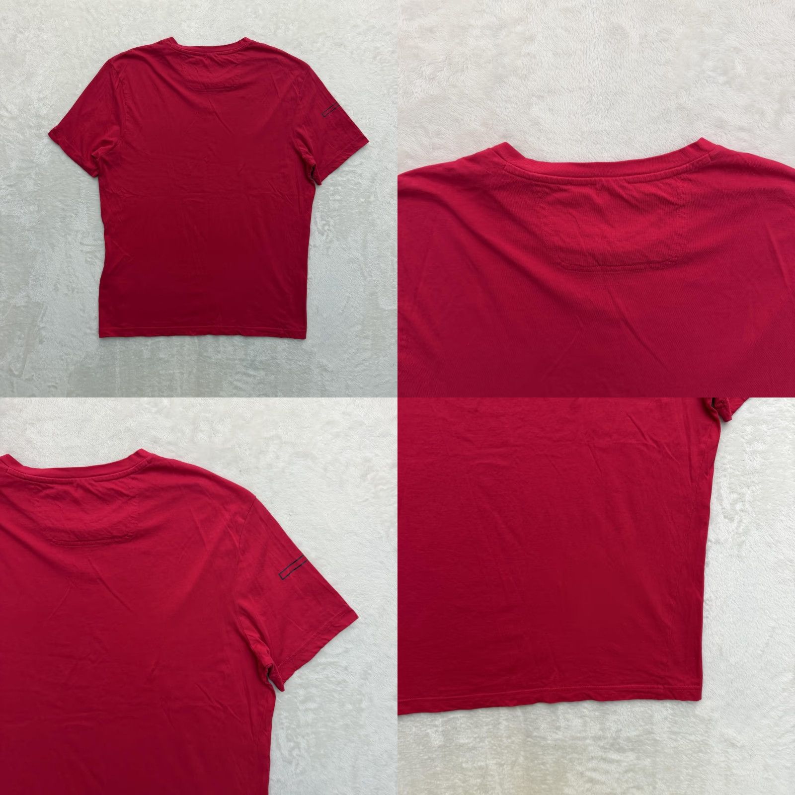 Hugo Boss HUGO BOSS Shirt Mens Medium Modern Fit Pink Logo Casual Crewneck Cotton Shirt Size US M / EU 48-50 / 2 - 8 Thumbnail