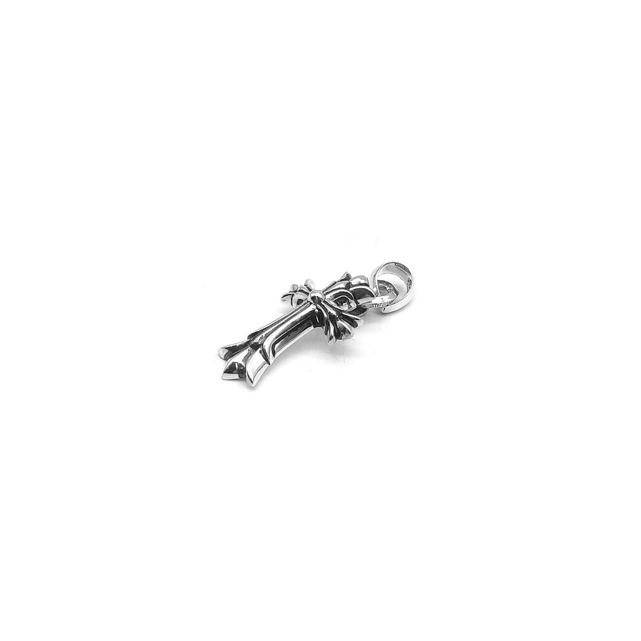 Chrome Hearts Chrome Hearts Silver Double Cross Charm Pendant Size ONE SIZE - 3 Thumbnail