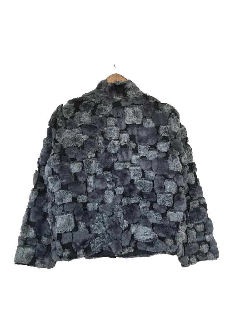 Issey Miyake 💥Vintage Japanese Designer Marufuku Fur Jacket Size M / US 6-8 / IT 42-44 - 2 Thumbnail