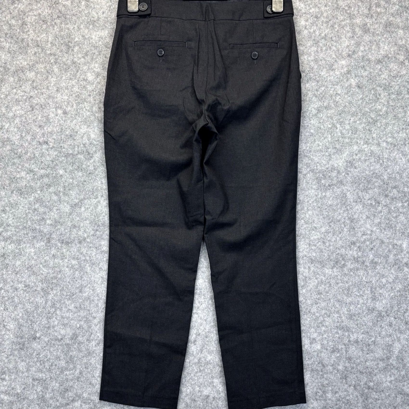 NEXT NEXT Tailoring Trousers Dark Charcoal Women’s 10R Regular Polyester Elastane Viscose Flat Front Modern UK Eur38 Ladies Mens? Size 32" / US 10 / IT 46 - 2 Thumbnail