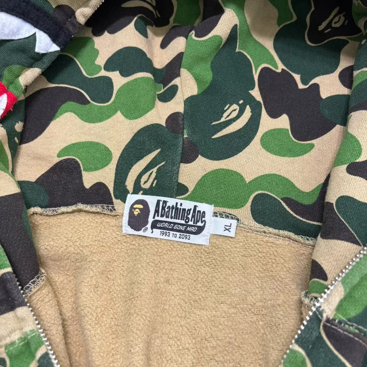 Bape CAMO SHARK FULL ZIP HOODIE Size US XL / EU 56 / 4 - 8 Thumbnail