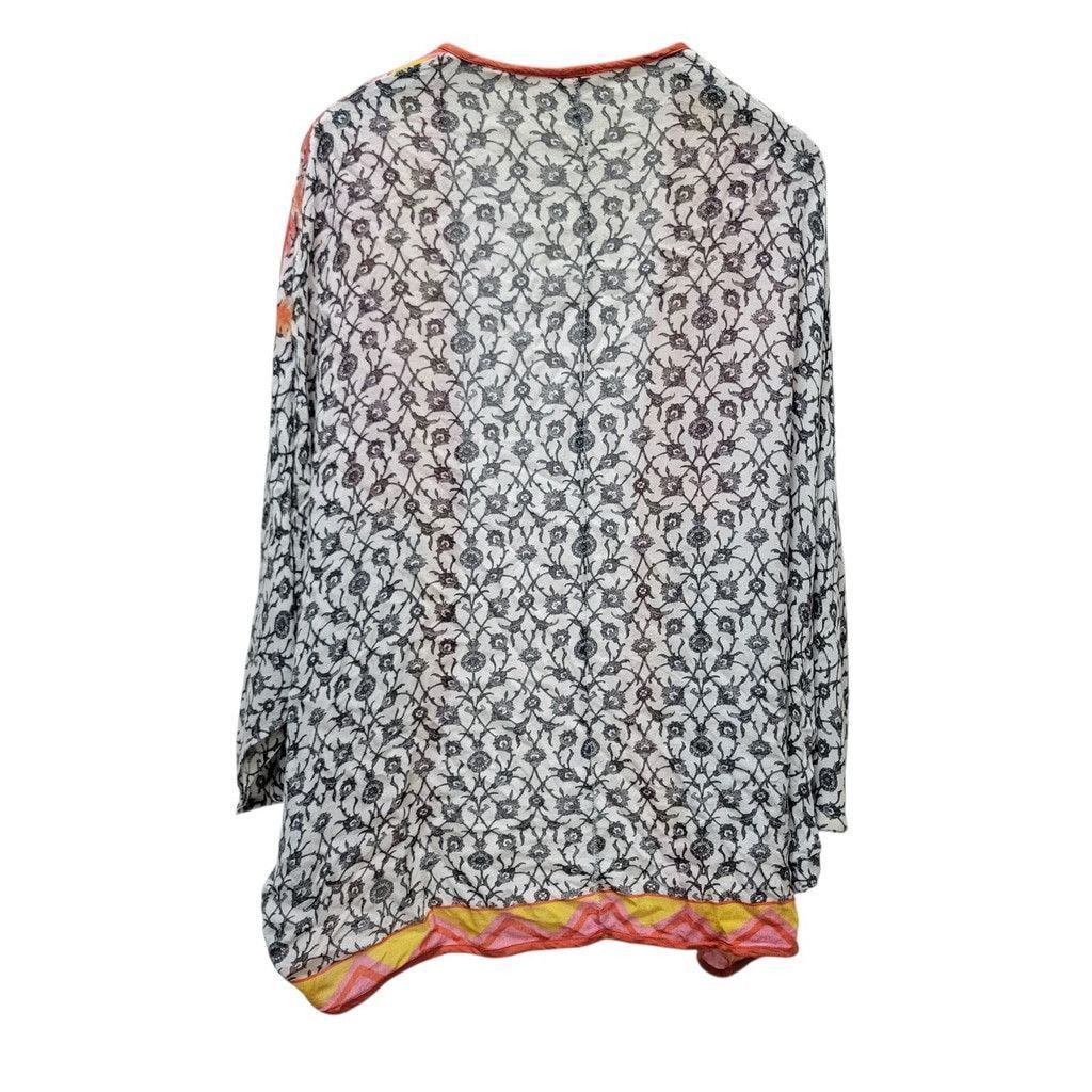 Other Blank London Women's 100% Viscose Kimono Top. One Size Size L / US 10 / IT 46 - 6 Thumbnail