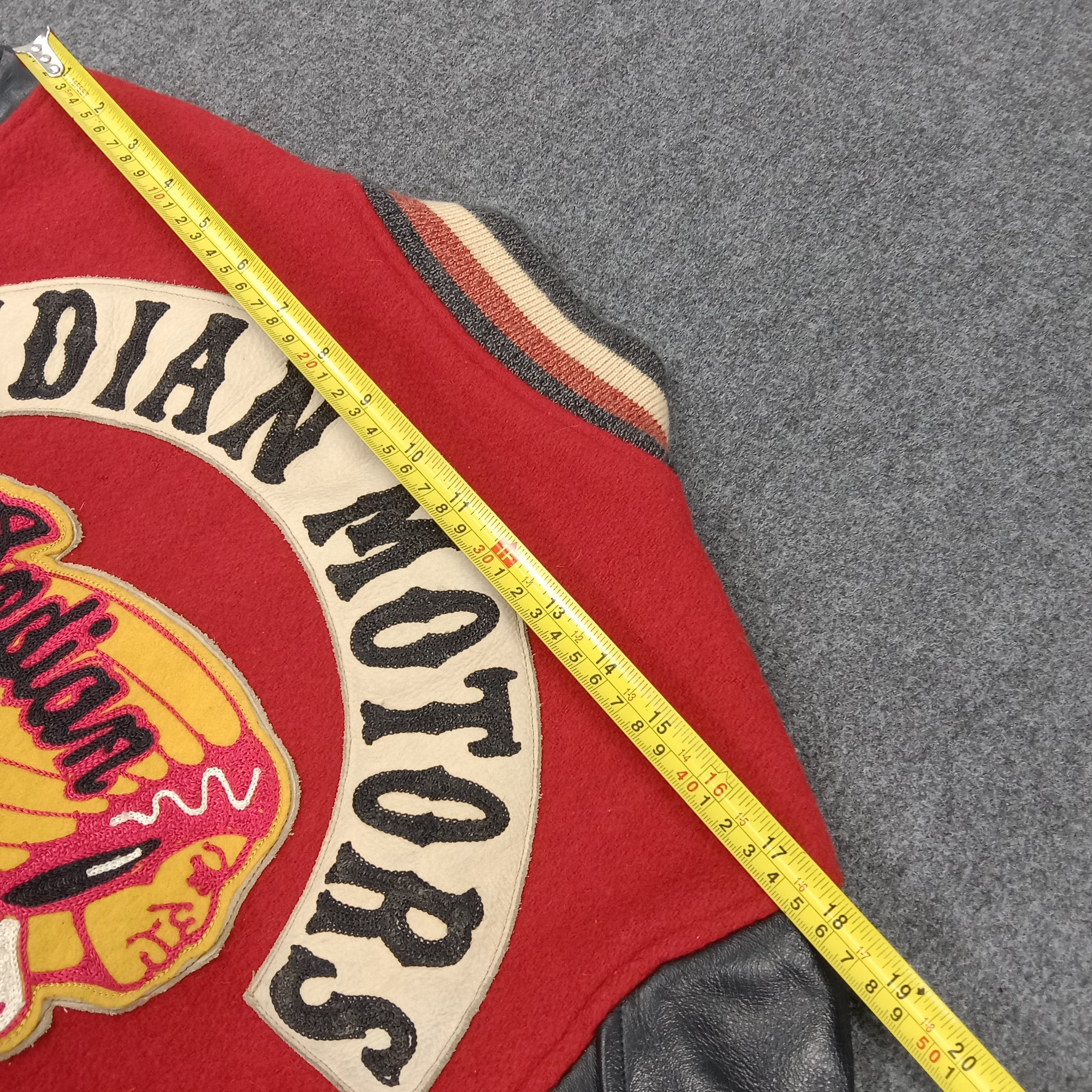 Indian Motorcycle × Vintage Indian Motors Springfield Biker Style Varsity Jacket Size US M / EU 48-50 / 2 - 7 Thumbnail