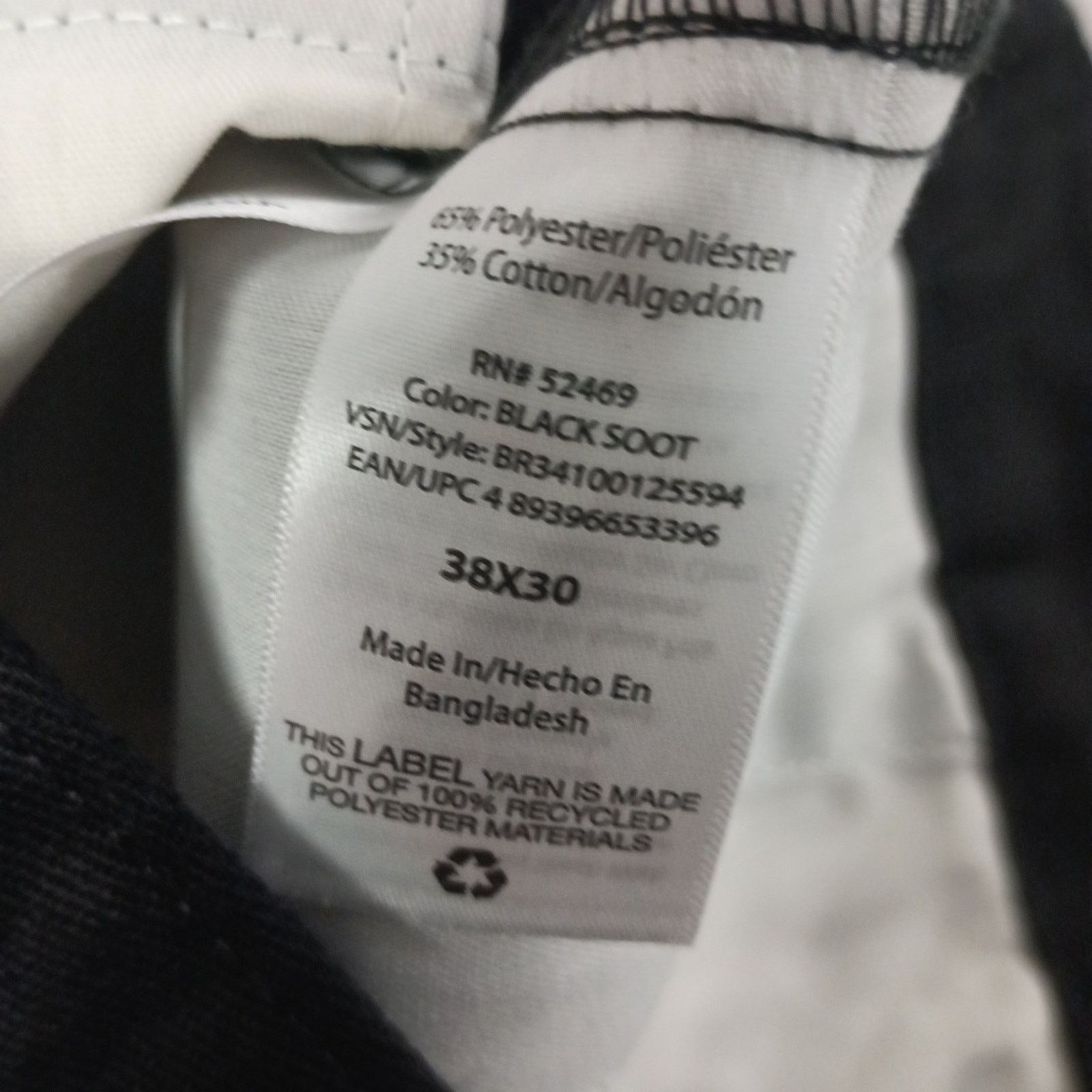 Other Brahma Men's Work Tough Pants Size 38x30 Black Relaxed Fit Size US 38 / EU 54 - 5 Thumbnail