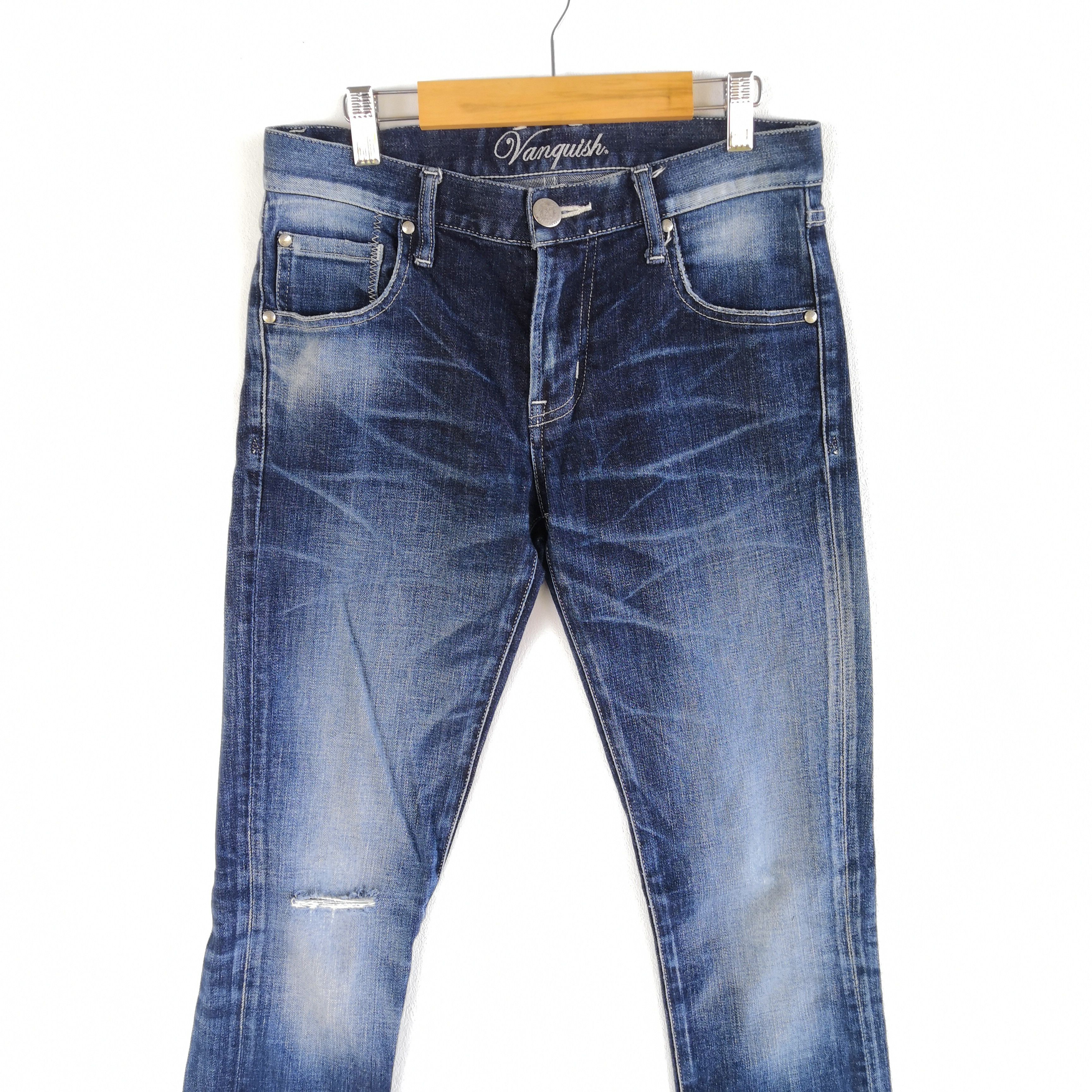 Vanquish Vintage Vanquish Jeans Japanese Distressed Denim Pants Size 26" / US 2 / IT 38 - 3 Thumbnail