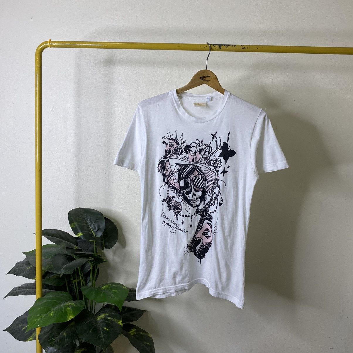 Hysteric Glamour × Japanese Brand × Vintage skull berry hysteric