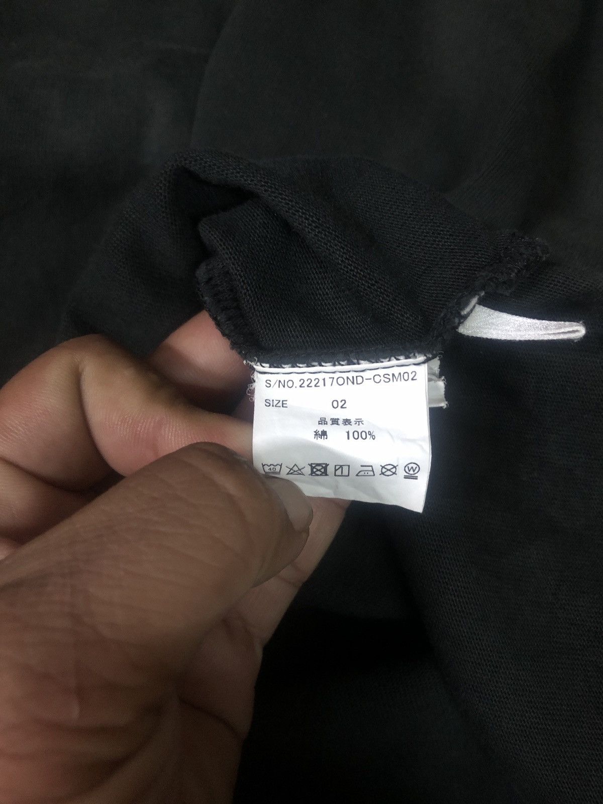Wtaps Wtaps Oneita Power T Long Sleeve Shirt Size US M / EU 48-50 / 2 - 4 Thumbnail