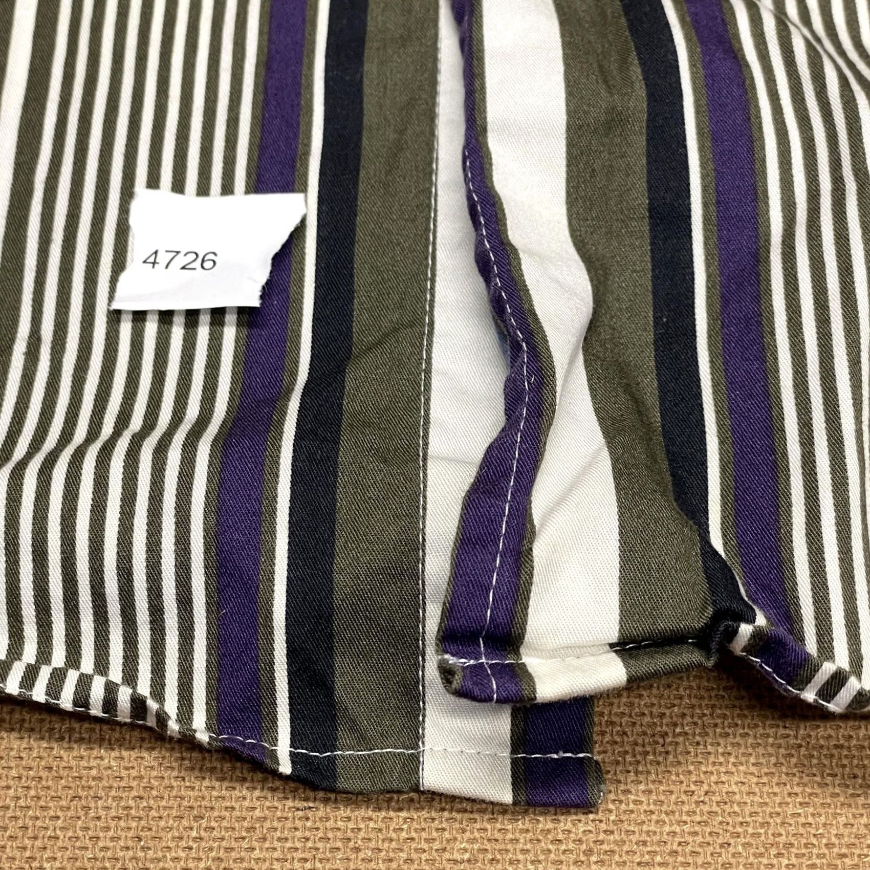 Vintage Loafers by Redfearn's Shirt Mens 2XL Tall Striped Button Down Long Sleeve 2XLT Size US XXL / EU 58 / 5 - 7 Thumbnail