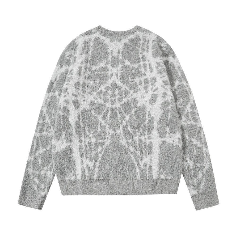 Vintage Men's loose casual lightning crew neck sweater y2k Size US M / EU 48-50 / 2 - 2 Thumbnail