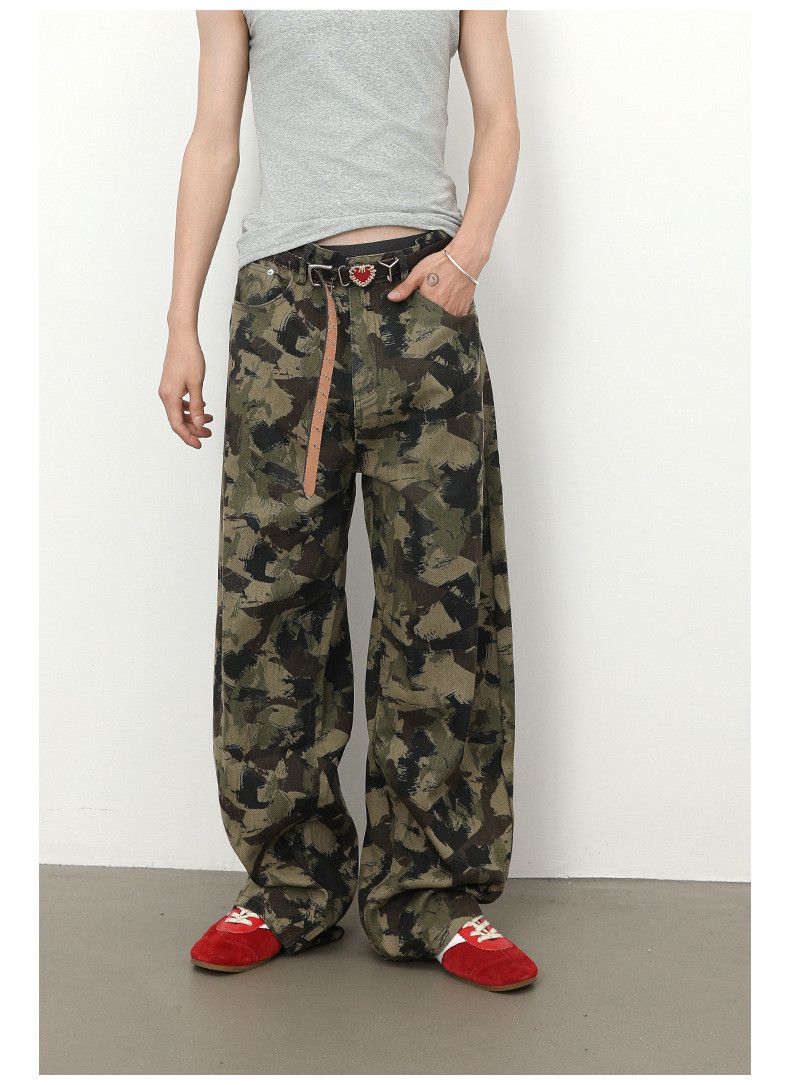 Japanese Brand × Jean American high street retro camouflage casual machete pants Size US 32 / EU 48 - 3 Thumbnail