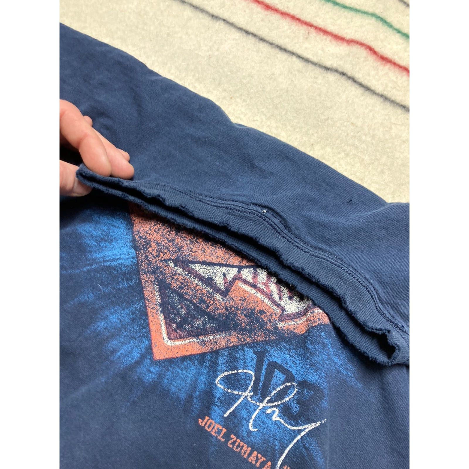 MLB VINTAGE Detroit Tigers graphic shirt Joel Zumaya #54 MLB t-shirt blue XL Size US XL / EU 56 / 4 - 6 Thumbnail