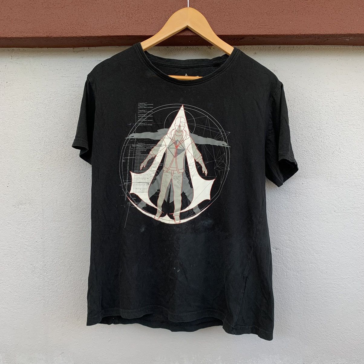 2007 Assassins Creed T-Shirt Medium Video Game Promo outlet Anvil Gamer