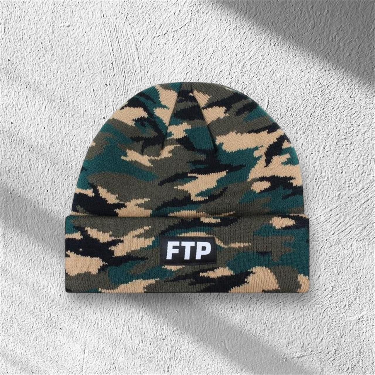 Fuck The Population Ftp Camo Beanie Size ONE SIZE - 1 Preview